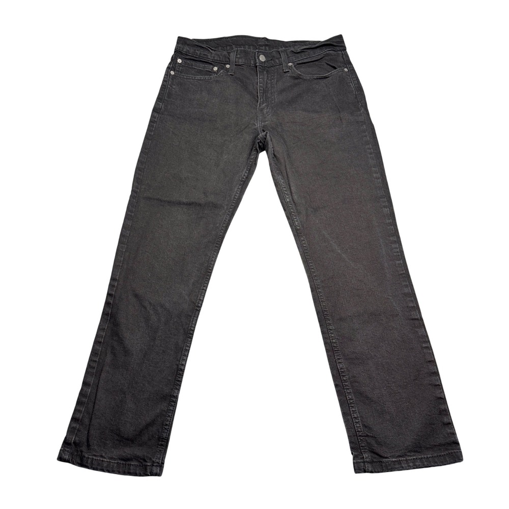 Levi's 511 Slim‎ Fit Jeans Mens W34 L30 Black Denim Pants